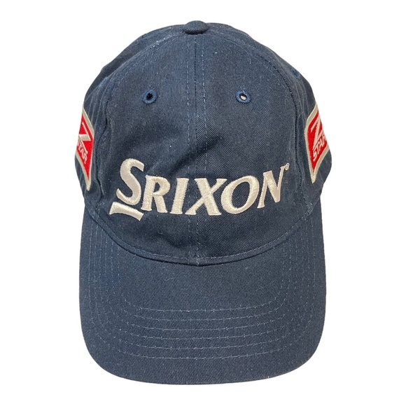 Srixon Z-Star Tour Golf Cap Hat 100% Cotton - Adjustable Strap back Navy OS - Picture 1 of 9